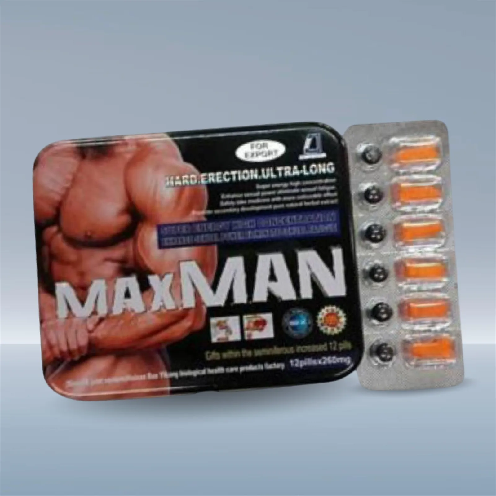 حبوب ماكس مان 24 حبة